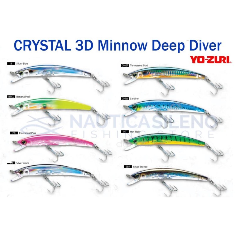 Crystal 3D Minnow Deep Diver