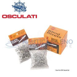 Rivetto in Acciaio Inox, testa normale 4,8 x 16