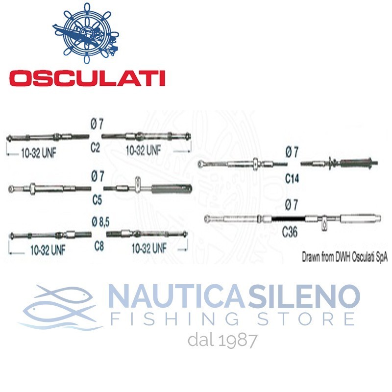 Cavo telecomando per controllo motore C2