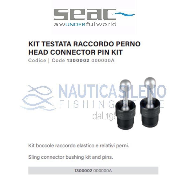 Kit testata raccordo perno